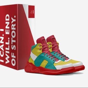 Ferus high top Luxury Italian made Sneakers Mens